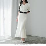 バイカラーカーディガン+マーメイドスカートセットアップ | JULIA BOUTIQUE | 詳細画像13