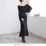 パールストラップマーメイドニットワンピース | JULIA BOUTIQUE | 詳細画像5