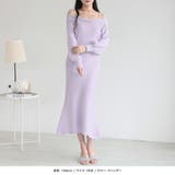 パールストラップマーメイドニットワンピース | JULIA BOUTIQUE | 詳細画像20