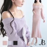 パールストラップマーメイドニットワンピース | JULIA BOUTIQUE | 詳細画像1