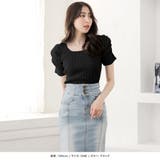 スクエアネックパワショルニットトップス | JULIA BOUTIQUE | 詳細画像11
