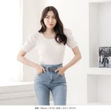 スクエアネックパワショルニットトップス | JULIA BOUTIQUE | 詳細画像19