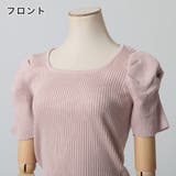 スクエアネックパワショルニットトップス | JULIA BOUTIQUE | 詳細画像45