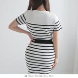 ボーダー柄半袖トップス+ミニスカートセットアップ | JULIA BOUTIQUE | 詳細画像9