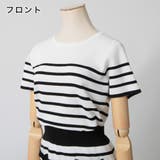 ボーダー柄半袖トップス+ミニスカートセットアップ | JULIA BOUTIQUE | 詳細画像25