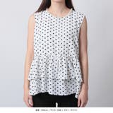 裾ティアードフリルノースリーブトップス [24039 ドット柄 | JULIA BOUTIQUE | 詳細画像24 