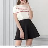 Cafe de fleurロゴ刺繍ニットトップス | JULIA BOUTIQUE | 詳細画像15