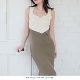 バイカラータイトニットワンピース | JULIA BOUTIQUE | 詳細画像14