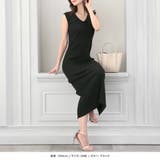 無地orボーダー柄Vネックタイトニットワンピース | JULIA BOUTIQUE | 詳細画像9