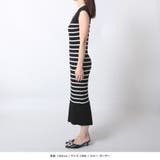 無地orボーダー柄Vネックタイトニットワンピース | JULIA BOUTIQUE | 詳細画像29