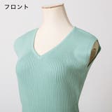 無地orボーダー柄Vネックタイトニットワンピース | JULIA BOUTIQUE | 詳細画像32