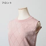 パールデコノースリーブニットトップス [24073 ミドル丈 | JULIA BOUTIQUE | 詳細画像31 