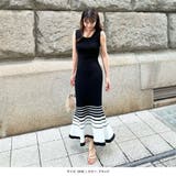 裾ボーダーマーメイドニットワンピース | JULIA BOUTIQUE | 詳細画像11