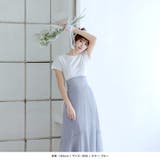 シャイニーオーガンジーマーメイドスカート [24083 ロング | JULIA BOUTIQUE | 詳細画像22 