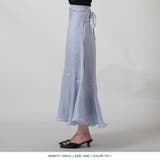 シャイニーオーガンジーマーメイドスカート [24083 ロング | JULIA BOUTIQUE | 詳細画像34 