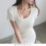 ベーシック半袖タイトミニニットワンピース | JULIA BOUTIQUE | 詳細画像15