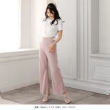 ラインストーンロゴドロストギャザートップス [24093 半袖 | JULIA BOUTIQUE | 詳細画像19 