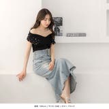 パール付きデコルテオープンノースリーブニットトップス | JULIA BOUTIQUE | 詳細画像10