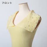 パール付きデコルテオープンノースリーブニットトップス | JULIA BOUTIQUE | 詳細画像29