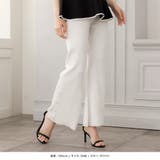 シェルボタン付きフレアニットパンツ [24098 フルレングス | JULIA BOUTIQUE | 詳細画像11 