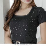 ビジュークロップド丈Tシャツ | JULIA BOUTIQUE | 詳細画像8