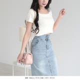 ビジュークロップド丈Tシャツ | JULIA BOUTIQUE | 詳細画像17