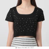 ビジュークロップド丈Tシャツ | JULIA BOUTIQUE | 詳細画像20
