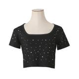 ビジュークロップド丈Tシャツ | JULIA BOUTIQUE | 詳細画像27