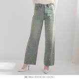 パール付きハイウエストデニムパンツ | JULIA BOUTIQUE | 詳細画像5