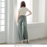 パール付きハイウエストデニムパンツ | JULIA BOUTIQUE | 詳細画像6