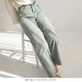 パール付きハイウエストデニムパンツ | JULIA BOUTIQUE | 詳細画像11