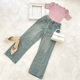 パール付きハイウエストデニムパンツ | JULIA BOUTIQUE | 詳細画像17