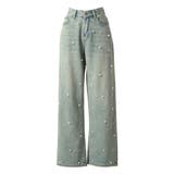 パール付きハイウエストデニムパンツ | JULIA BOUTIQUE | 詳細画像28