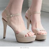 【ピンクベージュ】 | 厚底ストラップサンダル | JULIA BOUTIQUE