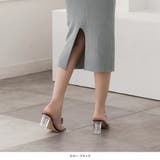 ビジューモチーフクリアヒールサンダル | JULIA BOUTIQUE | 詳細画像9