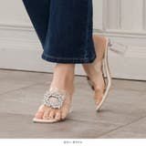 ビジューモチーフクリアヒールサンダル | JULIA BOUTIQUE | 詳細画像19