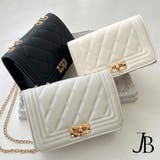 キルティングフラップショルダーバッグ | JULIA BOUTIQUE | 詳細画像1