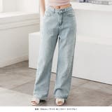 ビジュー付きハイウエストデニムパンツ [24128 フルレングス | JULIA BOUTIQUE | 詳細画像9 