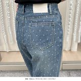 ドット柄デニムパンツ [24132 フルレングス | JULIA BOUTIQUE | 詳細画像8 