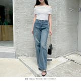 ドット柄デニムパンツ [24132 フルレングス | JULIA BOUTIQUE | 詳細画像9 