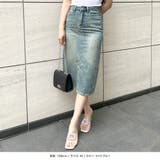 ビジュー付きデニムタイトスカート | JULIA BOUTIQUE | 詳細画像8
