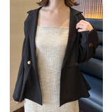 ダブルボタンペプラムトップス | JULIA BOUTIQUE | 詳細画像4