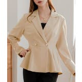 ダブルボタンペプラムトップス | JULIA BOUTIQUE | 詳細画像14