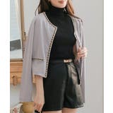 チェーン付ポンチジャケット | JULIA BOUTIQUE | 詳細画像15