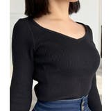 ネックが選べる毎日リブニットトップス  | JULIA BOUTIQUE | 詳細画像10