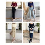 ネックが選べる毎日リブニットトップス  | JULIA BOUTIQUE | 詳細画像7