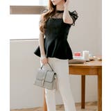 レースドッキングくびれニットトップス | JULIA BOUTIQUE | 詳細画像4