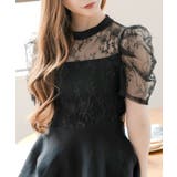 レースドッキングくびれニットトップス | JULIA BOUTIQUE | 詳細画像7