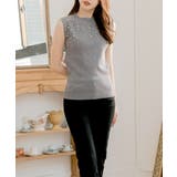 パールデコニットトップス [24521 ノースリーブ | JULIA BOUTIQUE | 詳細画像16 