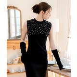 パールデコニットワンピース  | JULIA BOUTIQUE | 詳細画像1 